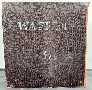 WW2 German Nazi WAFFEN SS gramophone records set in case from SS school