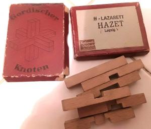 WW2 German Nazi waffen ss lazarett school board game play stamped