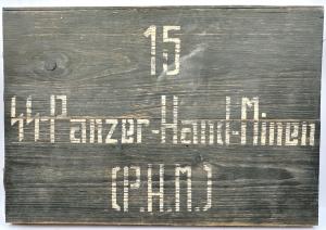 WW2 German Nazi WAFFEN SS PANZER Hand Grenade top cover case