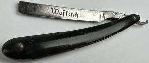 WW2 German Nazi WAFFEN SS soldier personal razor original field gear totenkopf panzer das reich wiking north