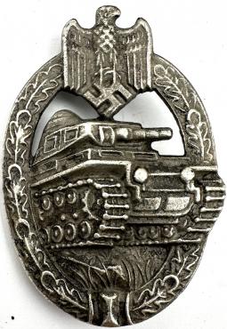 WW2 German Nazi WAFFEN SS WEHRMACHT Panzer tank badge medal award