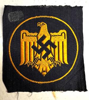 WW2 German Nazi Wehrmacht Heer Army Sports competitions award badge cloth bevo patch