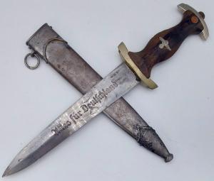 Early Model M33 1933 SA Dagger, By Aesculap Of Tuttingen combat dagger