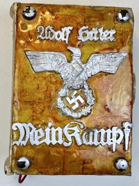 amber cover edition Adolf Hitler Mein Kampf book ah nsdap