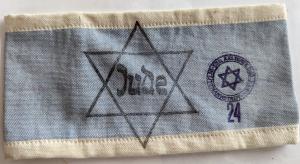 Jewish AELTESTE DER JUDEN IN LITZMANNSTADT armband ghetto Lodz