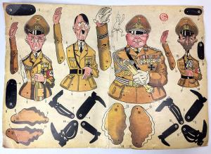 WW2 1940-45 Sprællemænd af Frederik Bramming Danish propaganda ORIGINAL RARE