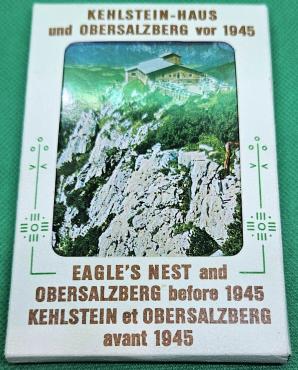 WW2 German Nazi Adolf Hitler Fuhrer home eagle nest BERGHOF collection of postcards before 1945 in a book