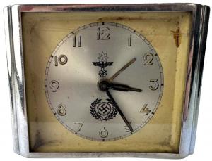 WW2 German Nazi early Third Reich NSDAP desktop clock swastika