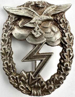 WW2 German Nazi Luftwaffe Ground Assault Badge rzm