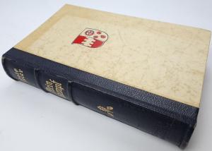 WW2 German Nazi Third Reich Fuhrer Adolf Hitler Mein Kampf wedding edition book with logo RARE