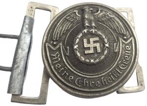 WW2 German Nazi Waffen SS OFFICEWW2 German Nazi Waffen SS OFFICER uniform belt buckle by RZM original