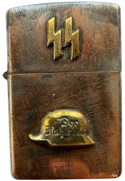 Ww2 German Nazi Waffen SS relic field gear zippo lighter