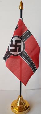 ***REPLIKA*** WW2 GERMAN KRIEGSMARINE NAVY UBOAT BOAT DESKTOP FLAG NSDAP REPRODUCTION PLASTIC