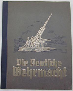 WW2 GERMAN 3 REICH die deutsche wehrmacht CIGARETTE BOOK KRIEGSMARINE LUFTWAFFE
