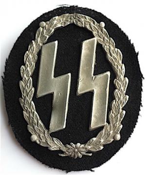 WW2 GERMAN NAZI ALLGEMEINE OR WAFFEN SS MEMBER BADGE THIRD REICH