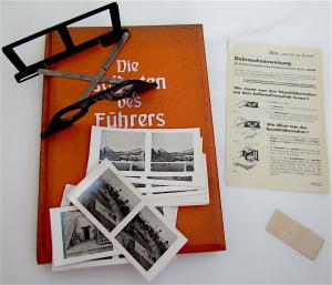WW2 GERMAN NAZI AMAZING RARE STEREOSCOPE BOOK 1942 Die Soldaten des Fuhrers in Felde