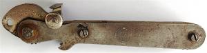 WW2 GERMAN NAZI CONCENTRATION CAMP ZYKLON B CANISTER OPENER FROM SOLINGEN HOLOCAUST