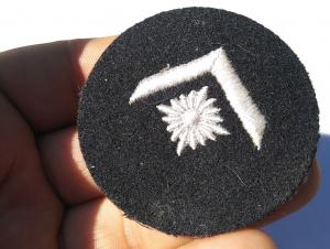 WW2 GERMAN NAZI HITLER YOUTH SHOOTING UNIFORM PATCH WITH RZM TAG STILL REMAIN HJ HITLERJUGEND