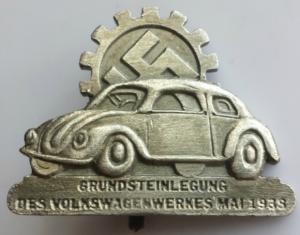 WW2 GERMAN NAZI HOLOCAUST CONCENTRATION CAMP FORCED LABOR VOLKSWAGEN WORKER PIN ID RZM MARKEDWW2 GERMAN NAZI HOLOCAUST CONCENTRATION CAMP FORCED LABOR VOLKSWAGEN WORKER PIN ID