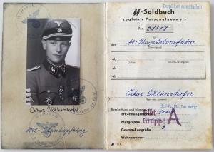 WW2 GERMAN NAZI NICE WAFFEN SS PANZER GRENADIER DIVISION DAS REICH SOLDIER SOLDBUCH