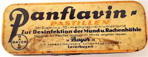 WW2 GERMAN NAZI RARE I.G FARBEN INDUSTRY BAYER PANFLAVIN - HITLER SECRETLY ADDED DRUG TO THIS - CONCENTRATION CAMP AUSCHWITZ - MONOWITZ FORCED LABOR CHEMICAL COMPANY - RARE