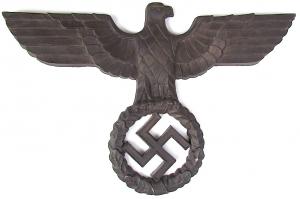 WW2 GERMAN WAFFEN SS LARGE BUILDING THIRD REICH EAGLE SUPERB FOR DISPLAY
