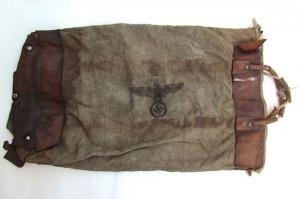 WW2 GERMANY LARGE FELDPOST letters courrier mail BAG STAMPED THIRD REICH EAGLE and swastika RARE