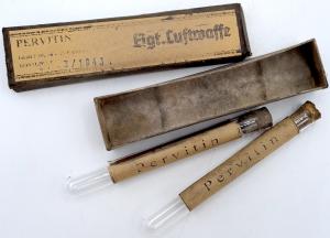Pervitin tube original case crystal meth drug third reich adolf hitler for sale