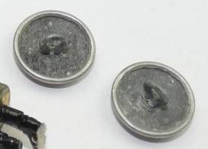 LOT OF 2 WEHRMACHT TUNIC ALUMINIUM BUTTON THIRD REICH 