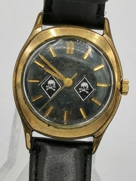 LEATHER WORKING WATCH WAFFEN SS TOTENKOPF DECALS third reich nazi