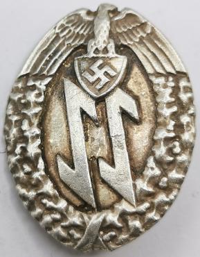 WAFFEN SS SPORTS AWARD BADGE III REICH EAGLE SS RUNES SWASTIKA - BY RZM