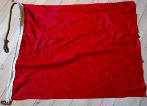 GERMAN MILITARIA DEALER WW2 NAZI PENNANT ORIGINAL NSDAP THIRD REICH FLAG MARKED 