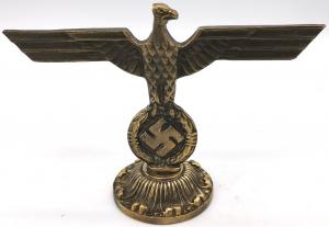 WW2 GERMAN NAZI EARLY NSDAP METAL EAGLE ORNAMENT  