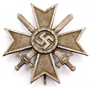 WW2 GERMAN NAZI MERIT CROSS MEDAL AWARD 1ST FIRST CLASS WITH SWORDS
