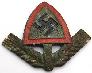 WW2 GERMAN NAZI RAD WORKERS PIN NSDAP Reichsarbeitsdienst III reich