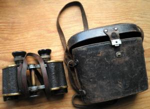 WW2 GERMAN NAZI UNIQUE WAFFEN SS TOTENKOPF SCHARFÜHRER BINOCULARS SKULL TK ORIGINAL MILITARIA FIELD GEAR