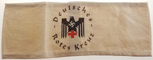WW2 GERMAN NAZI DEUTSCHES ROTES KREUZ DRK UNIFORM TUNIC ARMBAND III REICH MEDICAL RED CROSS DIVISION