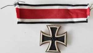 WW2 GERMAN NAZI NICE WAFFEN SS - WEHRMACHT 2ST CLASS IRON CROSS MEDAL AWARD