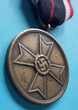 WW2 GERMAN NAZI NICE WAR MERIT MEDAL AWARD WEHRMACHT KRIEGSMARINE LUFTWAFFE WAFFEN SS KRIEGSVERDIENST