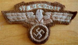 WW2 GERMAN NAZI NSKK N.S.K.K UNIFORM TUNIC EAGLE PATCH INSIGNIA