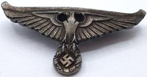 WW2 GERMAN NAZI RARE NSDAP DIPLOMATIC DAGGER CROSSGUARD PART - EAGLE + SWASTIKA