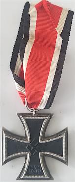 WW2 GERMAN NAZI SECOND CLASS IRON CROSS MEDAL AWARD Medaille WEHRMACHT WAFFEN SS