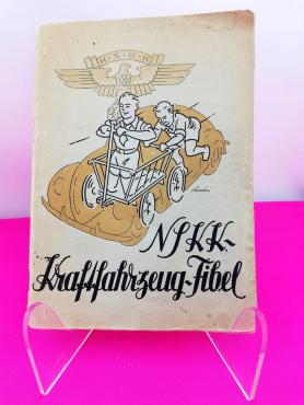 Third Reich ww2 German nazi rare Automobile - motorcycle club NSKK Kraftfahrzeug-Fibel 1944 book