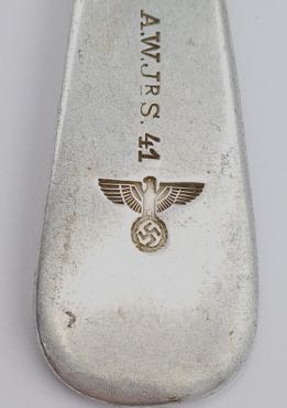 WW2 German Nazi wehrmacht himmler hitler goering monogram eagle fork silverware