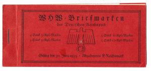 WW2 German Nazi NSDAP lot of Third Reich stamps in unusued pack panflet