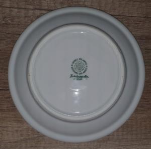 WW2 German Nazi RAD swastika porcelain plate