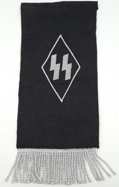 WW2 German Nazi Waffen SS diamond logo desktop admin pennant flag RARE