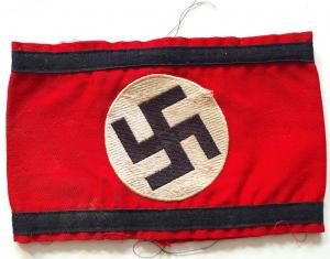 WW2 German Nazi Waffen SS uniform tunic removed armband original a vendre brassard allemand