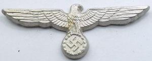 WW2 German Nazi Wehrmacht - Heer metal eagle pin insignia for visor cap