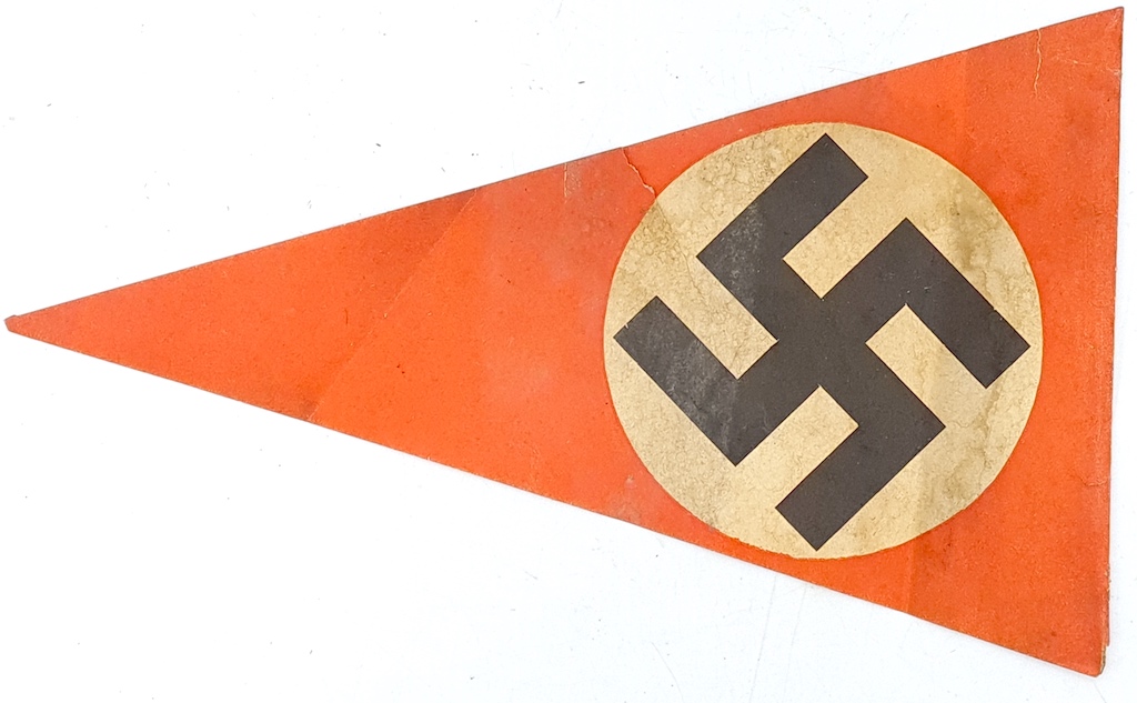 History - Deutschland-Postcard 1938-Flagge Hakenkreuz;Flag Nazi swastika;Drapeau  nazi svastika-2/scans